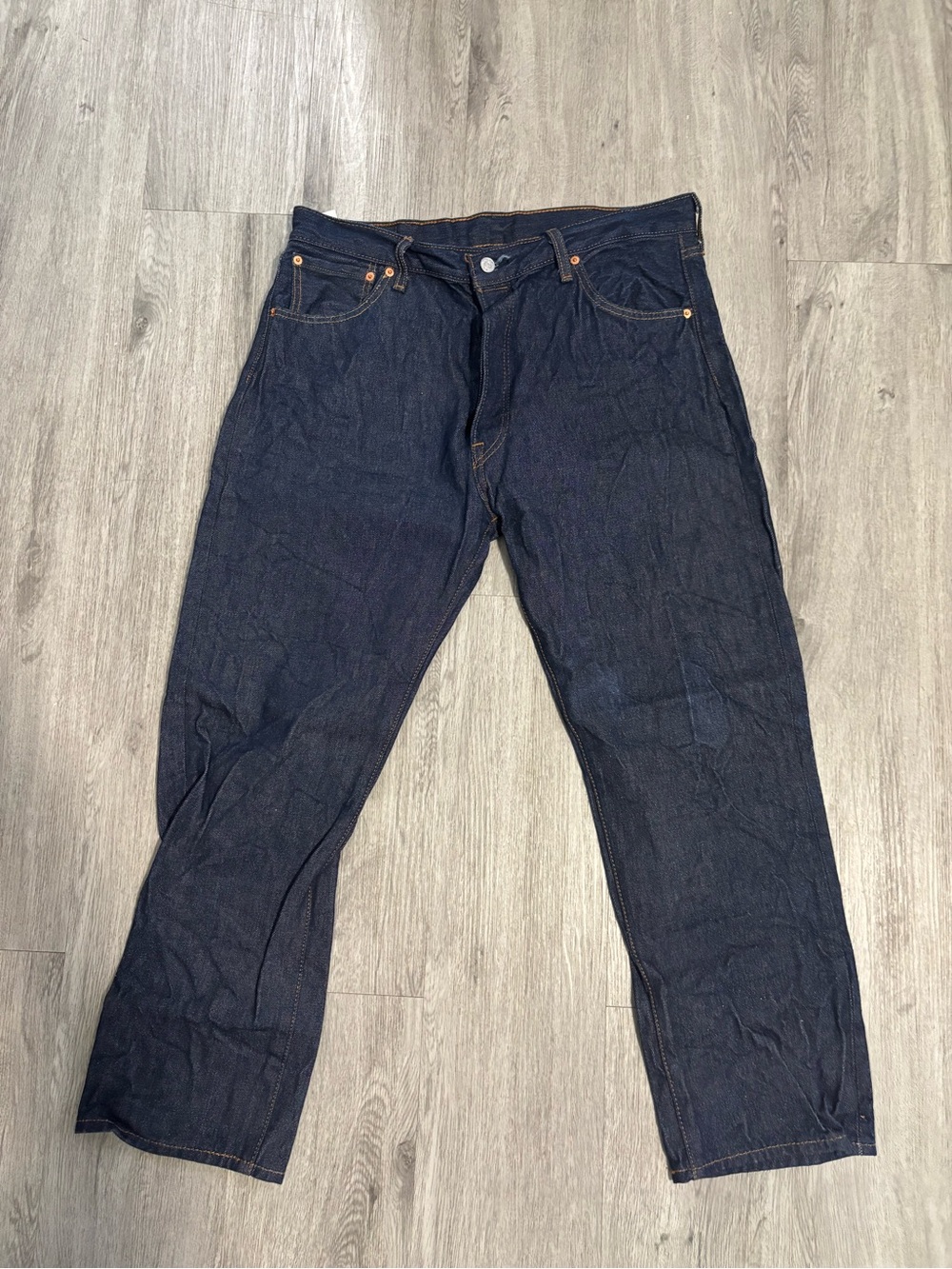 Levi's 501 Dark Blue Jeans